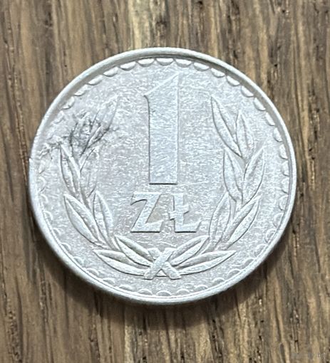 Польша 1 Злотый 1986г.