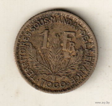 Того 1 франк 1925