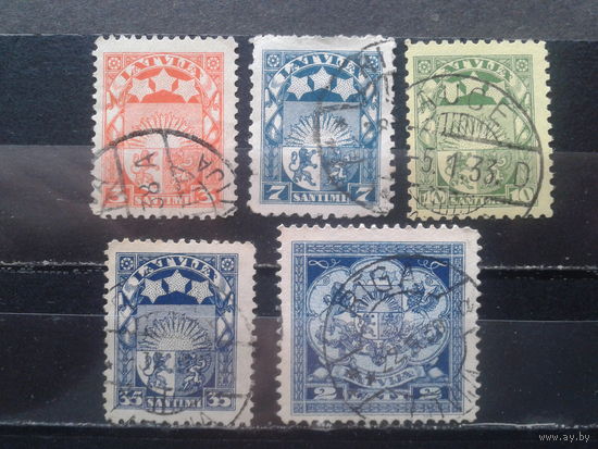 Латвия, 1929/1932. Стандарт. Гос. герб