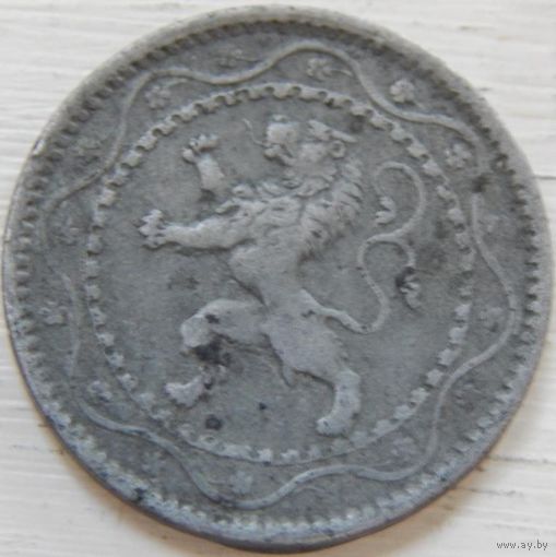 2. Бельгия 5 сентим 1916 год.