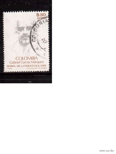 Колумбия-1982(Мих.1606) ,  гаш. , Известные люди