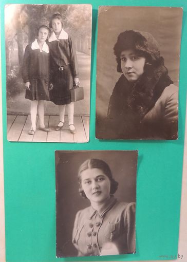 Фото "Красавицы", Зап. Беларусь, 1930-40 гг.