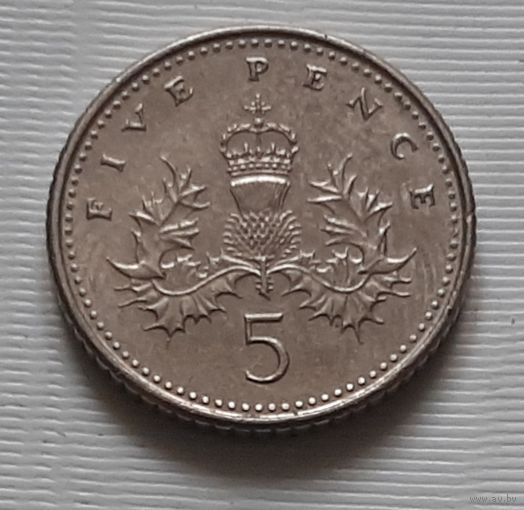 5 пенсов 2004 г. Великобритания