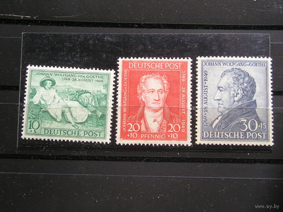 Германия, Амер. Брит. Зона оккупации 1949 Гёте