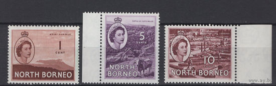 Северное Борнео 1954** часть серии 3 марки
