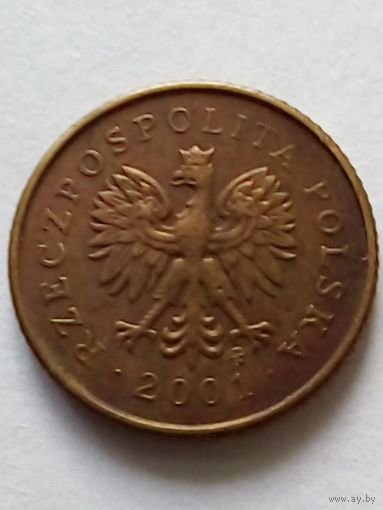 Польша.1 грош 2001 г.