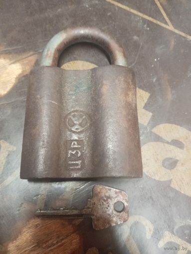 Замок навесной ссср тяжёлый вес 1кг