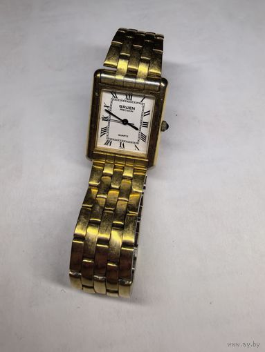 Часы GRUEN . JAPAN . Позолота . Механизм Япония . С Рубля без МЦ. Всё с рубля без МЦ.