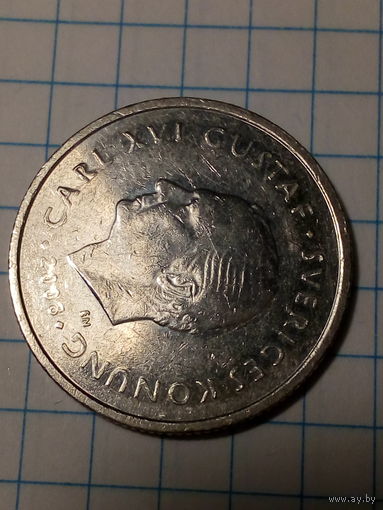 1 крона Швеция 2008 год