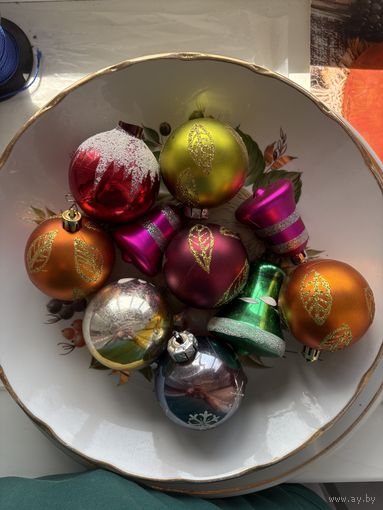 Елочные игрушки СССР