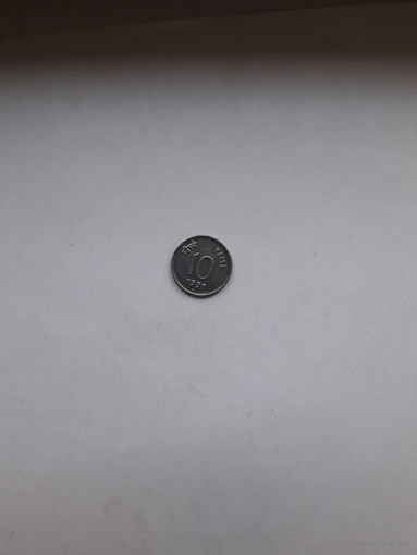 ИНДИЯ 10 ПАЙС 1991 ноида