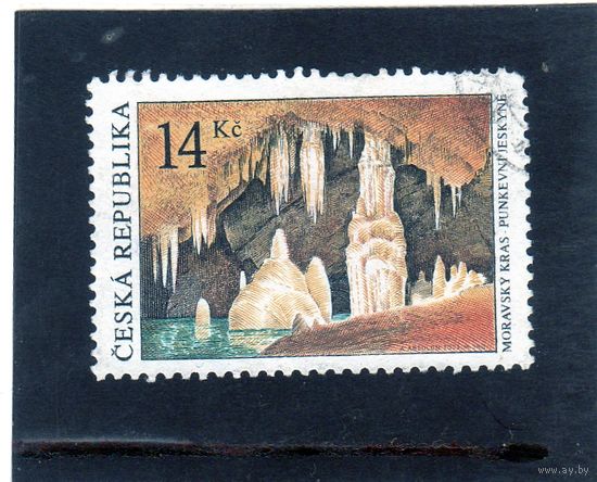 Чехия. Ми-356. Моравские карстовые пещеры. Серия: Красота нашей родины. 2003.