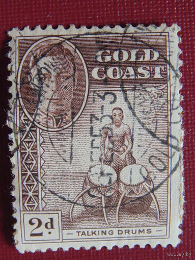 Британские колонии. Золотой Берег. Голд Кост 1948 год.