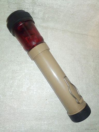 Сигнальный фонарь СССР 5 положений 3 цвета 2 лампочки