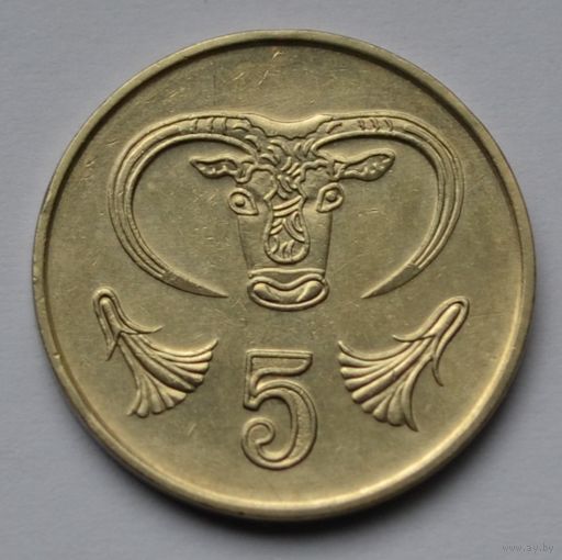 Кипр, 5 центов 1998 г.