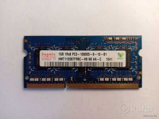 Hynix 1GB 1Rx8 PC3-10600S
