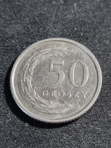 Польша 50 грошей 2019