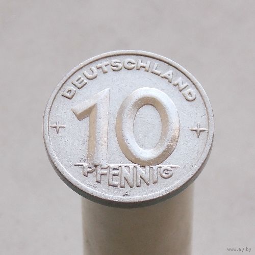 Германия 10 пфеннигов 1949 A