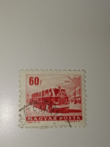Венгрия 1963 Автобус (общественный транспорт).