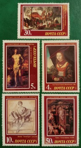 СССР 1987. Европейская живопись. Эрмитаж