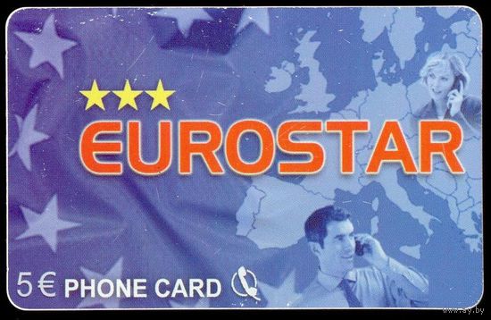 Телефонная Карта пополнения 5.00 евро