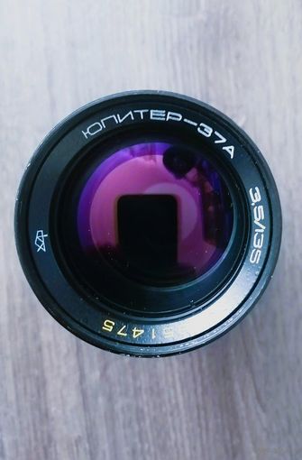 Объектив Юпитер-37А (3,5/135) M42, фильтр Hoya PL-CIR