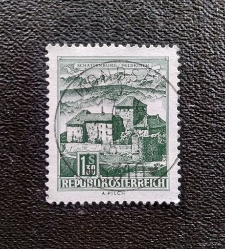 Марка Австрия 1967 год Архитектура