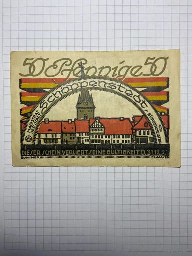 50 пфенигов (нотгельды) г. Германия.-2012