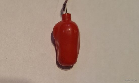 Елочная мини игрушка Перец из набора Малютка