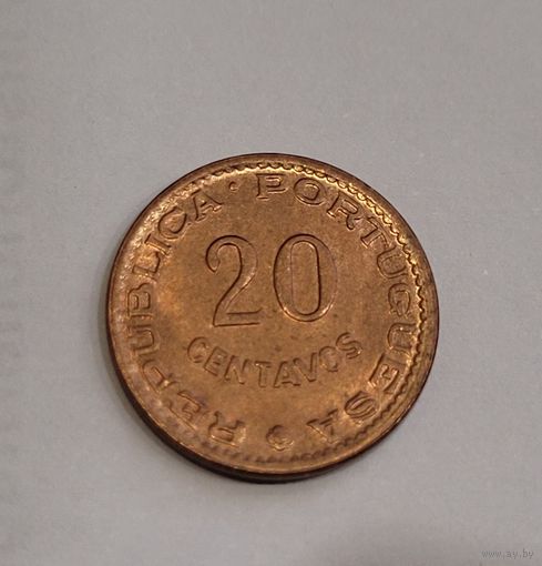 Португальская Гвинея 20 сентавос 1973 (I)