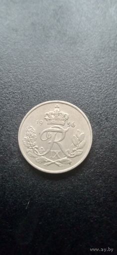 Дания 10 эре 1956 г.