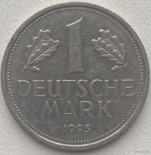 Германия 1 марка 1993 г. A