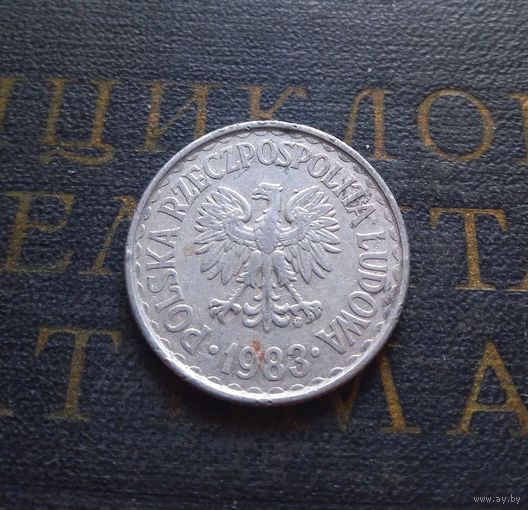 1 злотый 1983 Польша #01