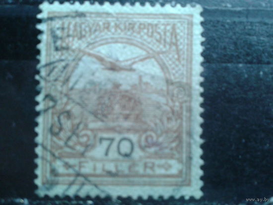 Венгрия 1916 Птица турул  70ф