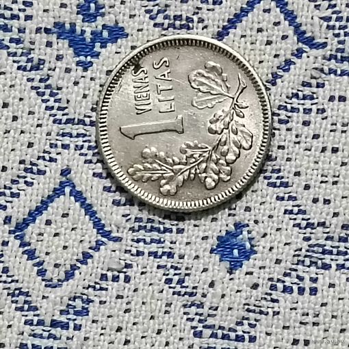 1 лит (1925г.) Литва.Серебро.Состояние.