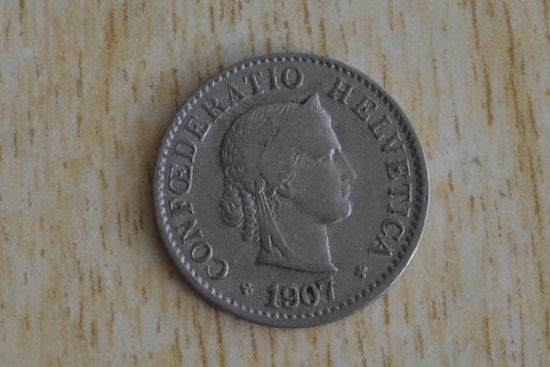 Швейцария 5 раппенов 1907
