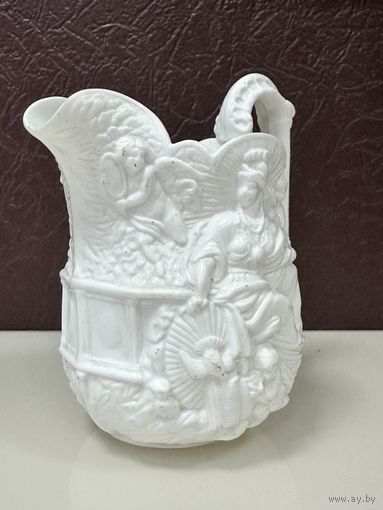 Роскошный кувшинчик, молочник Европа, клеймо, много лотов с рубля