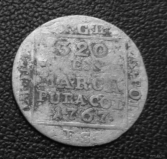 Грош серебром 1767