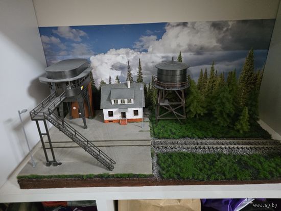 Диорама жд 1:87