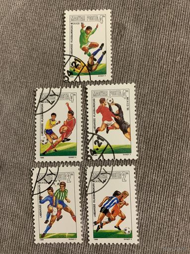Венгрия 1986. Чемпионат мира по футболу Мексика86.