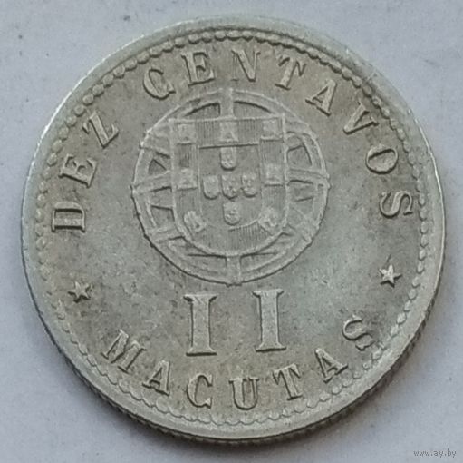 Ангола 2 макута (10 сентаво) 1927 г.