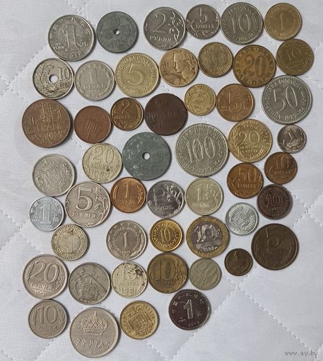 50 монет без повторов 7