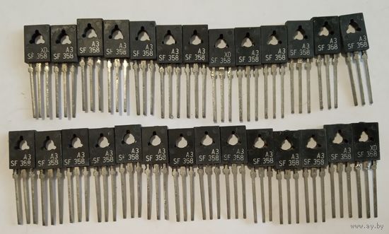 Биполярные транзисторы SF358. 27 шт. Одном лотом.