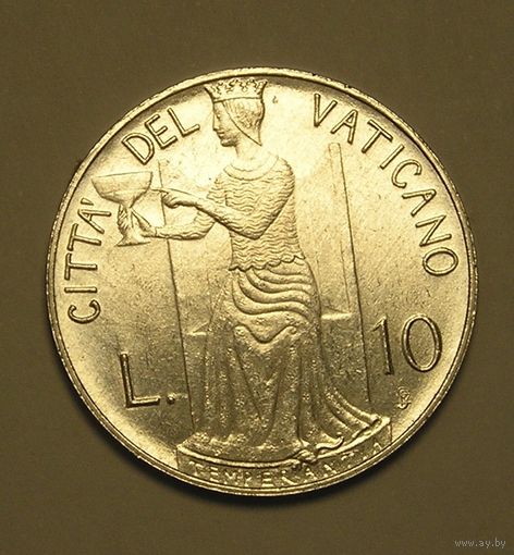 Ватикан, 10 Лир 1979
