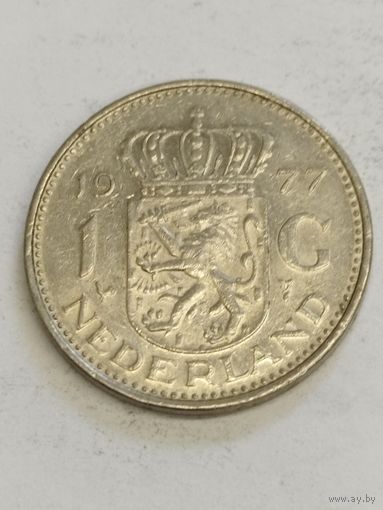 Нидерланды 1 гульден 1977