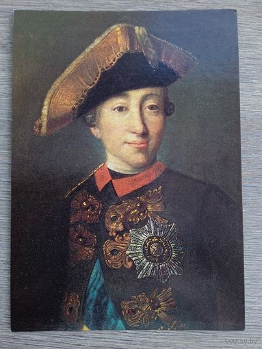 Неизвестный. Портрет императора Петра III