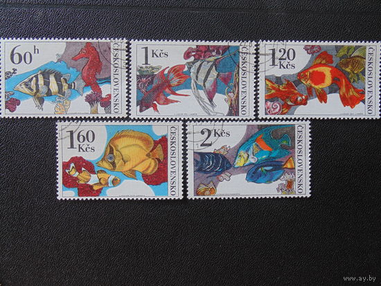 Чехословакия 1975г. Фауна.
