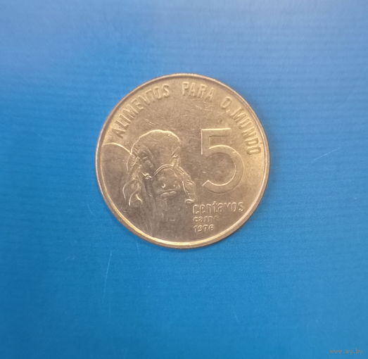 Бразилия 5 сентавос 1976 год ФАО