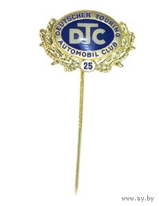 Германия. Знак немецкого автомобильного клуба "Deutscher Touring Automobil Club" (DTC) за 25 лет членства