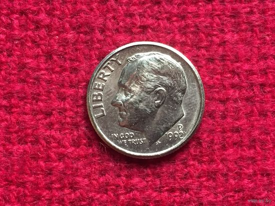 США 10 центов 1992 г. Р